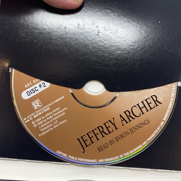 False Impression 5 C D Book by Jeffrey Archer - Picture 6 of 11